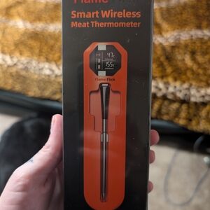 Smart Wireless Meat Thermometer - Orange